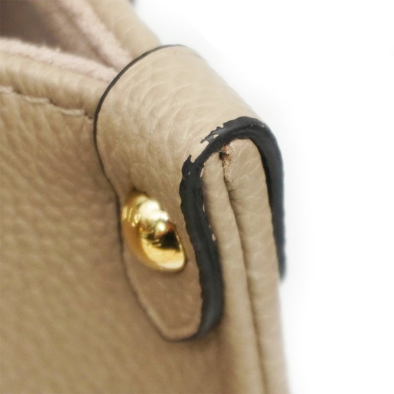 Louis Vuitton 展示品 OnTheGo BB 牛皮手提二用包(M47054-斑鳩灰)-7