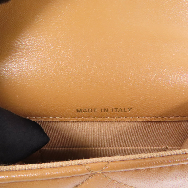 CHANEL 皮革19 Phone Holder手挽肩背兩用袋-8