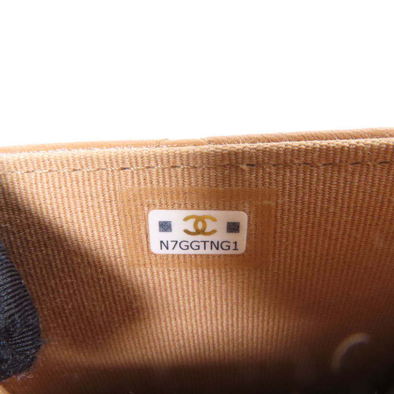 CHANEL 皮革19 Phone Holder手挽肩背兩用袋-9