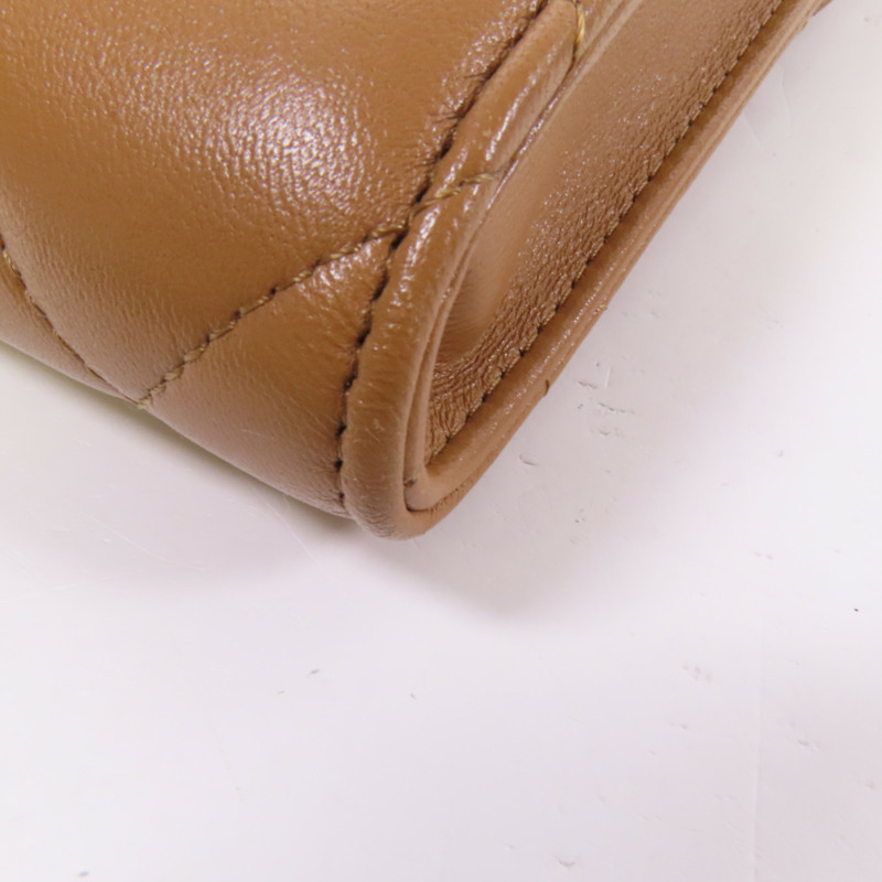 CHANEL 皮革19 Phone Holder手挽肩背兩用袋-11