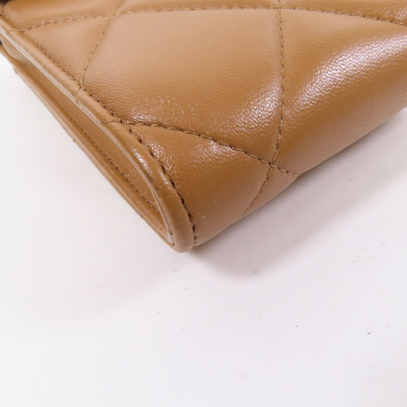 CHANEL 皮革19 Phone Holder手挽肩背兩用袋-12