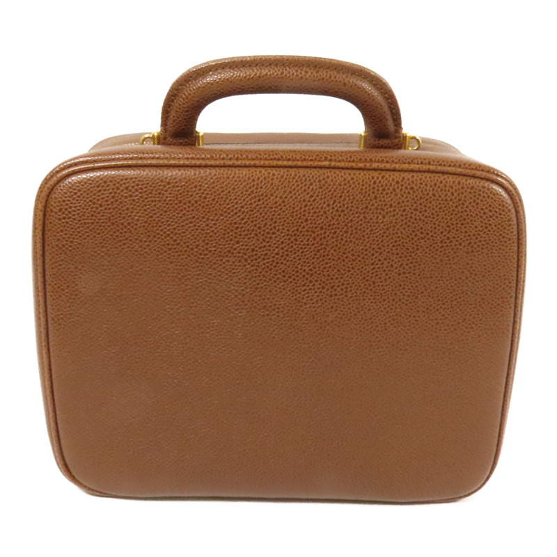 CHANEL 牛皮皮革Vintage Shoulder Bag金扣手挽肩背兩用袋-1