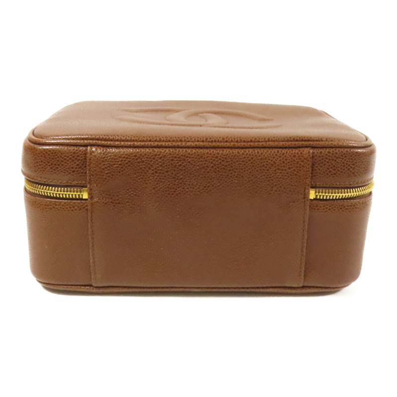 CHANEL 牛皮皮革Vintage Shoulder Bag金扣手挽肩背兩用袋-3