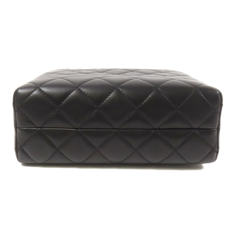 CHANEL 牛皮皮革Chain Shoulder鏈帶肩背袋-3