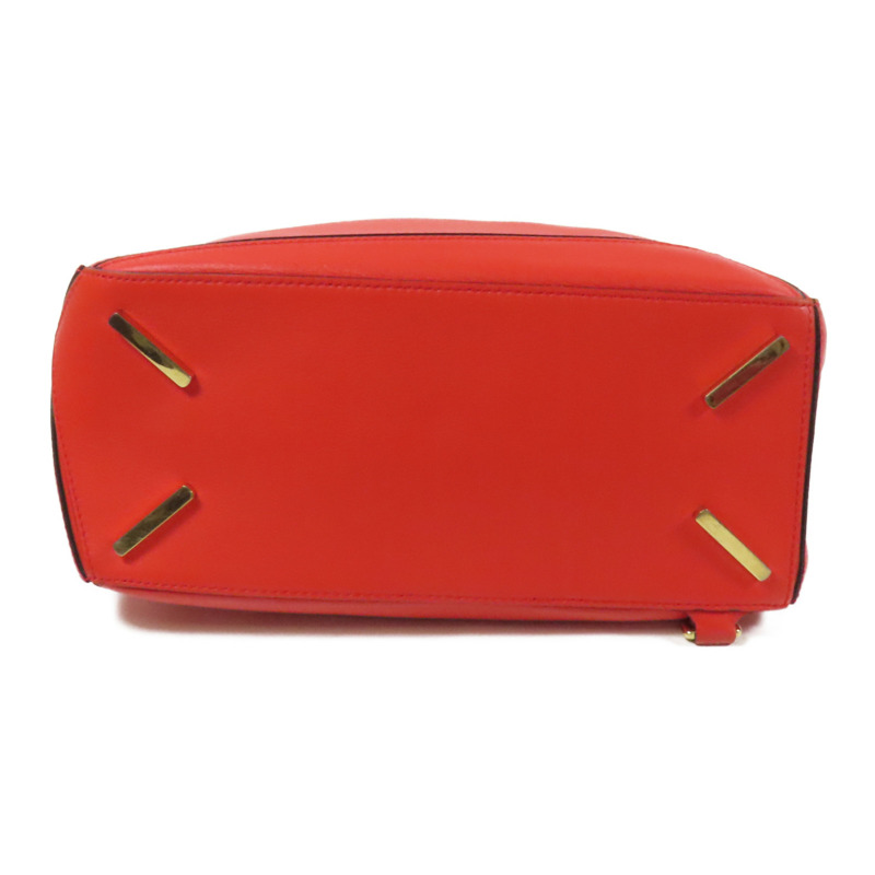 LOEWE 牛皮皮革Puzzle Medium金扣手挽肩背兩用袋-3