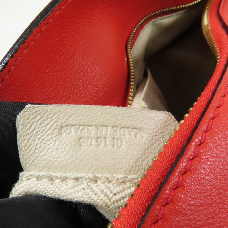 LOEWE 牛皮皮革Puzzle Medium金扣手挽肩背兩用袋-9