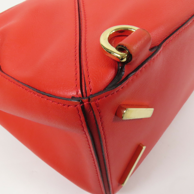 LOEWE 牛皮皮革Puzzle Medium金扣手挽肩背兩用袋-12