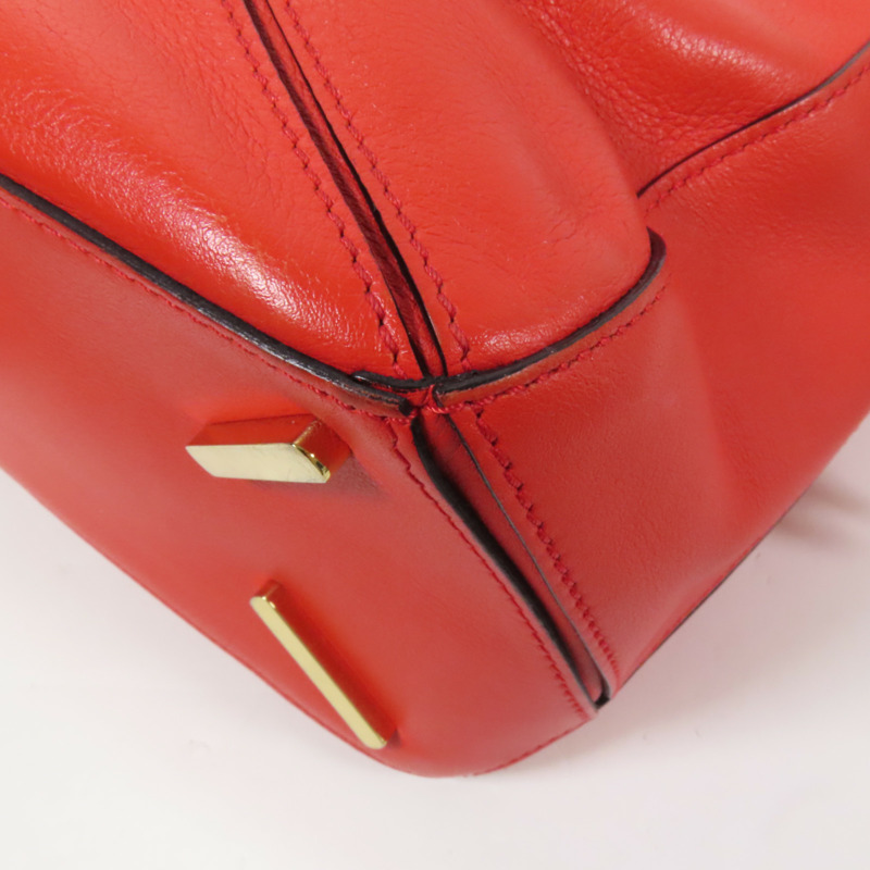 LOEWE 牛皮皮革Puzzle Medium金扣手挽肩背兩用袋-13