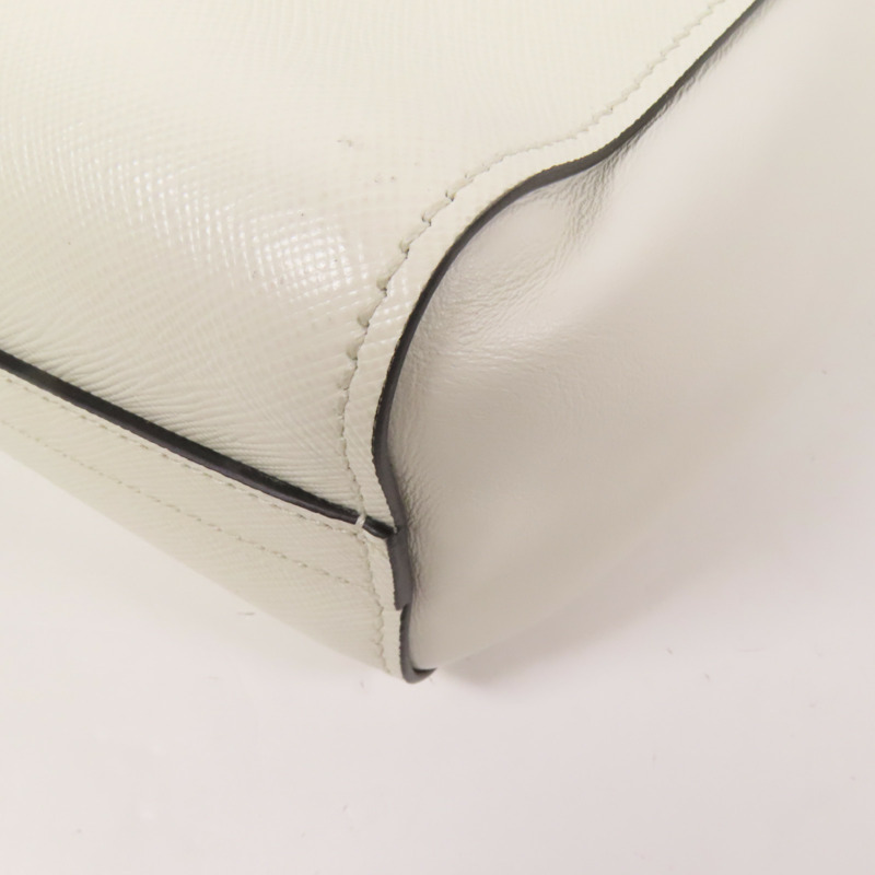 PRADA Saffiano皮革2Way Shoulder Bag金扣手挽肩背兩用袋-14