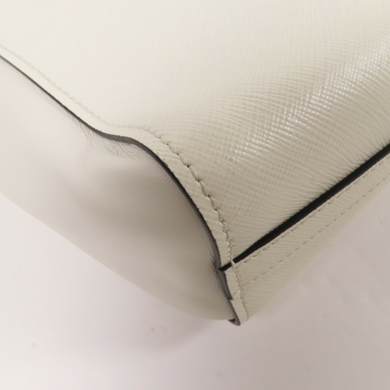 PRADA Saffiano皮革2Way Shoulder Bag金扣手挽肩背兩用袋-15