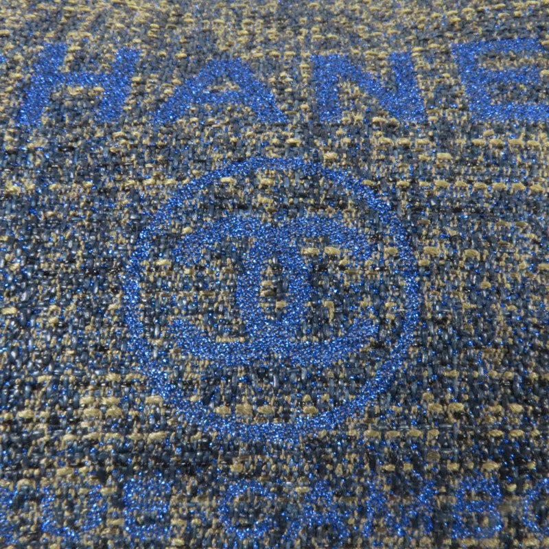 CHANEL Straw Small Deauville Tote Bag金扣鏈帶肩背袋-7