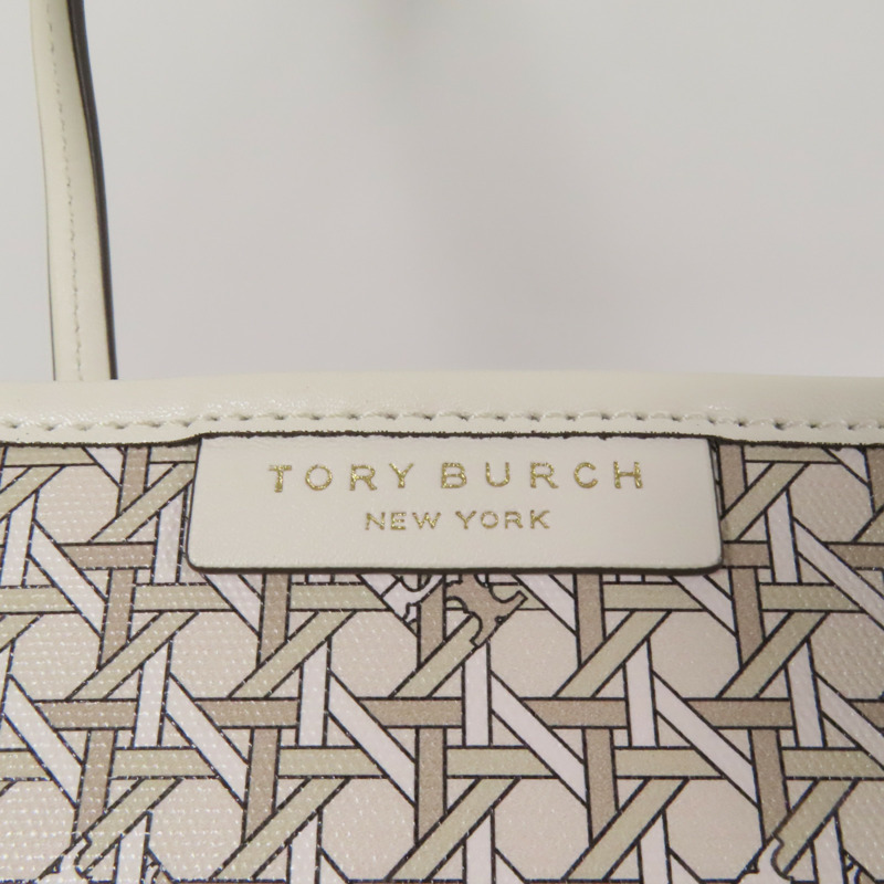 Tory Burch 塗層帆布Tote肩背袋-6