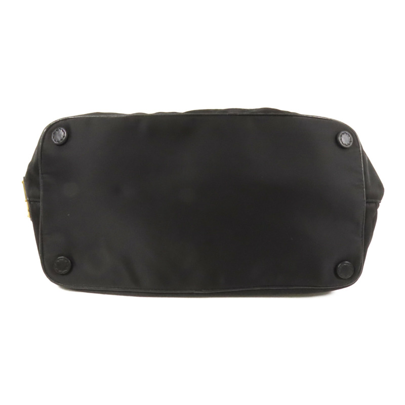 PRADA 尼龍Ribbon Motif金扣手挽肩背兩用袋-3