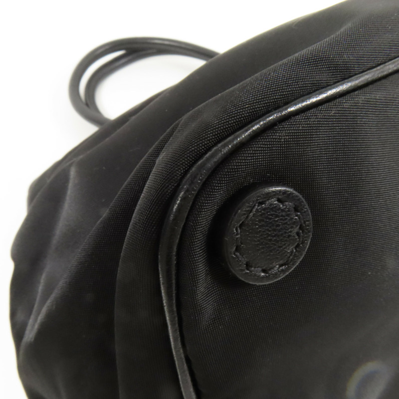 PRADA 尼龍Ribbon Motif金扣手挽肩背兩用袋-15