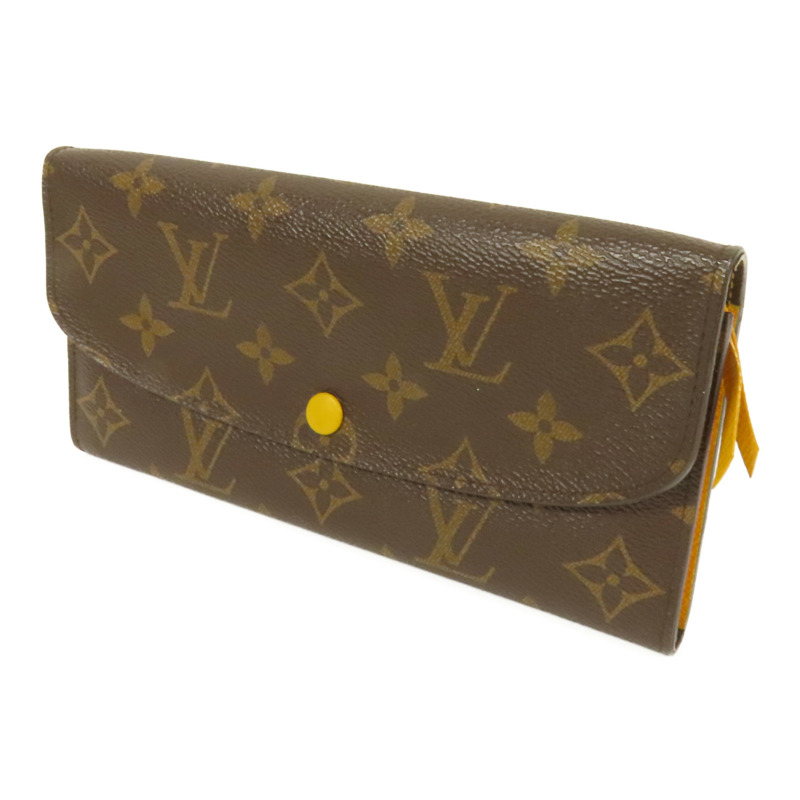 LOUIS VUITTON Monogram Emilie金扣長錢包-2