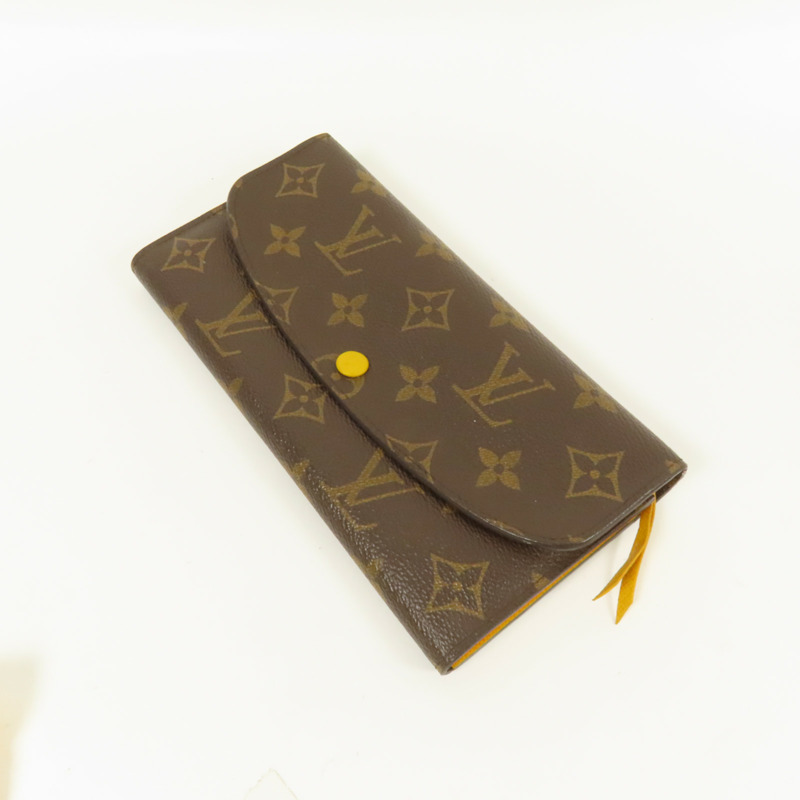 LOUIS VUITTON Monogram Emilie金扣長錢包-5