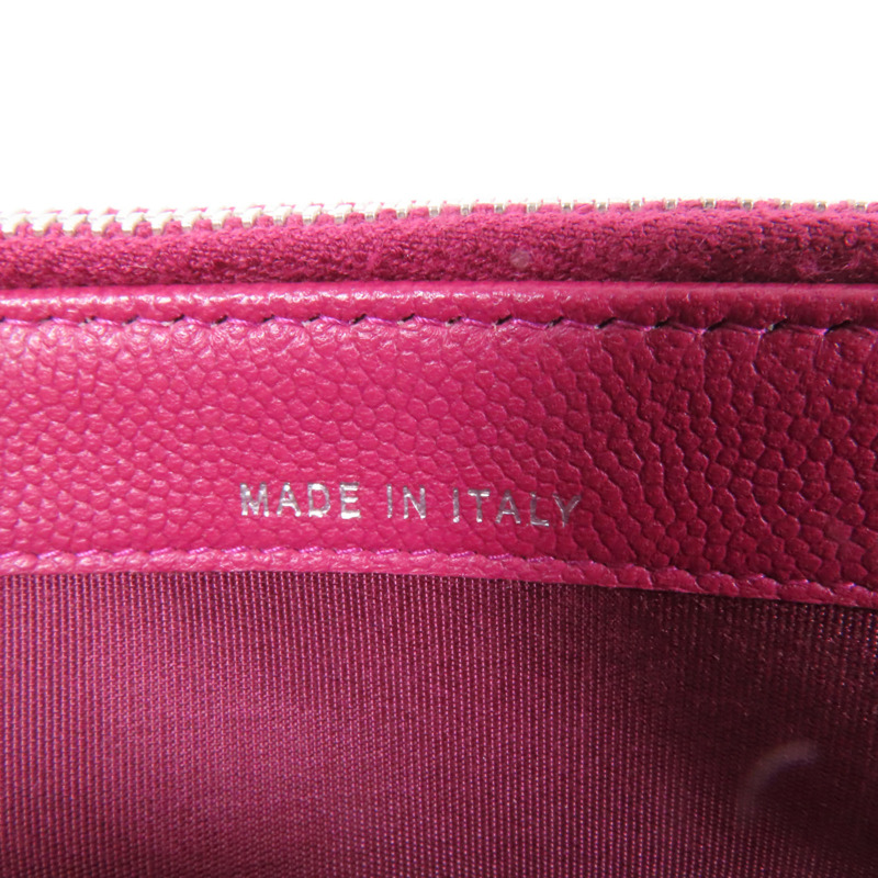 CHANEL 牛皮皮革Chain Shoulder銀扣鏈帶肩背袋-6