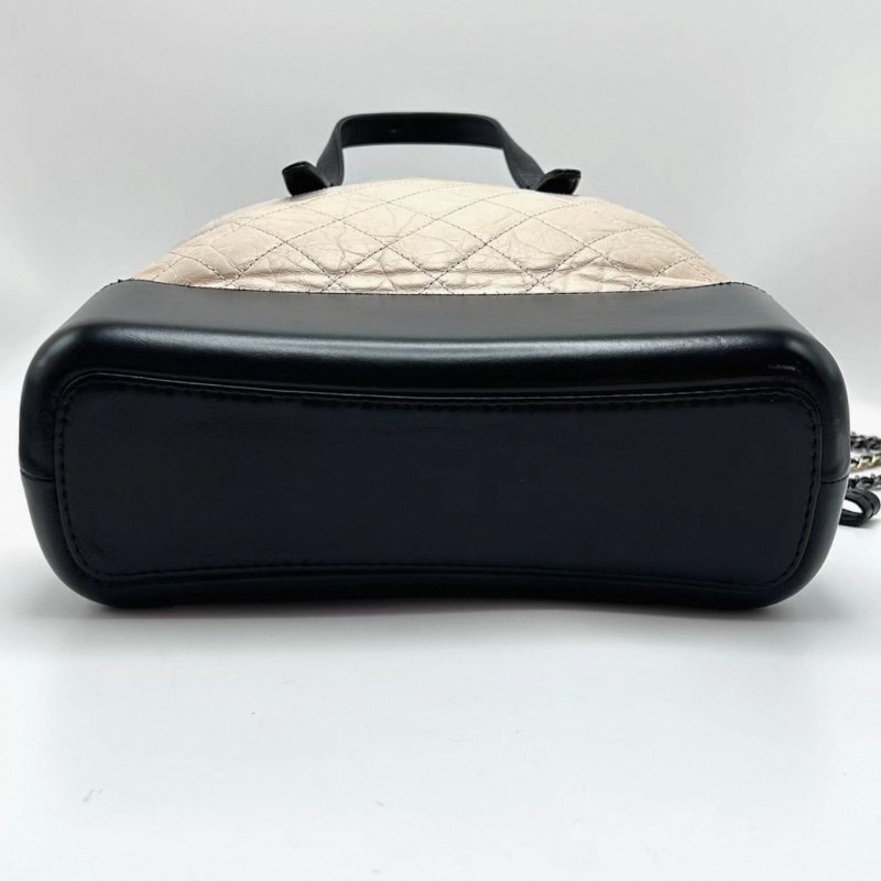 CHANEL 裸粉色流浪中號托特手提肩背斜背包 28*25 98新配件塵袋-3