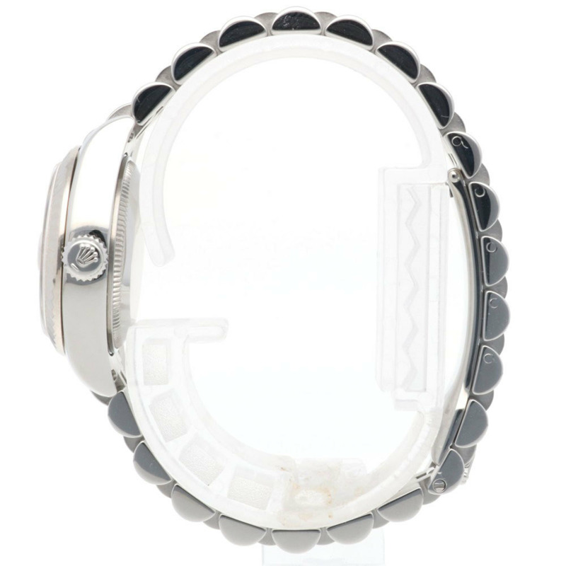 勞力士蠔式恆動日誌型腕錶，不鏽鋼材質，型號179174，自動上鍊，翻新錶，隨機序號（2010年後生產），女士款，羅馬數位時標-3