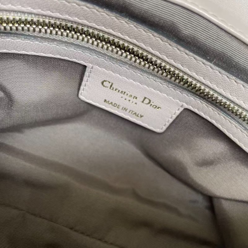 Dior褶皺菱格紋肩背腋下hobo包-3