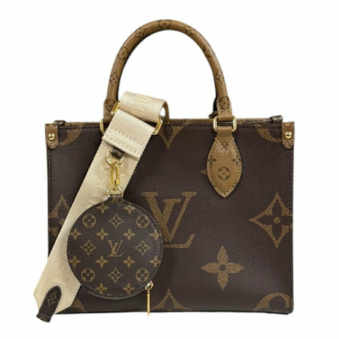 路易威登 On the Go PM Monogram Giant 背包，M46373，棕色，女士，LOUIS VUITTON