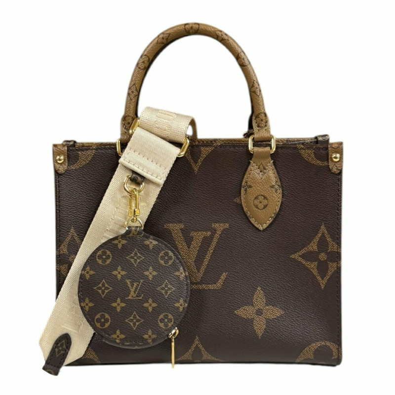路易威登 On the Go PM Monogram Giant 背包，M46373，棕色，女士，LOUIS VUITTON-0
