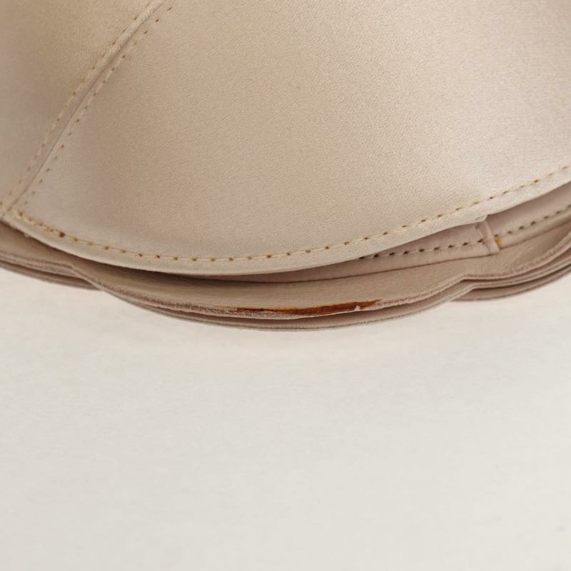 【日本直送】香奈兒山茶花鏈肩背包，緞麵粉紅金色雙C標誌，貨號150477V-17