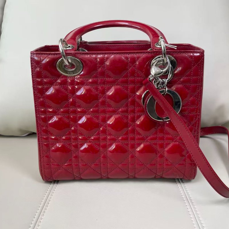 Dior Lady dior 五格戴妃包銀扣-1