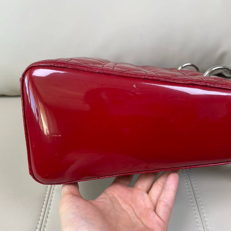 Dior Lady dior 五格戴妃包銀扣-5