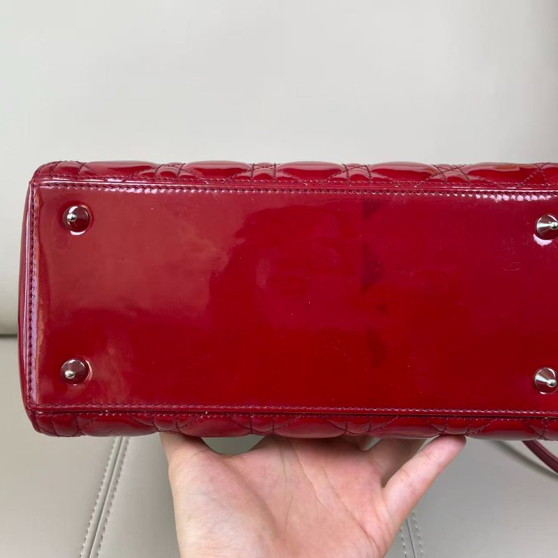 Dior Lady dior 五格戴妃包銀扣-6