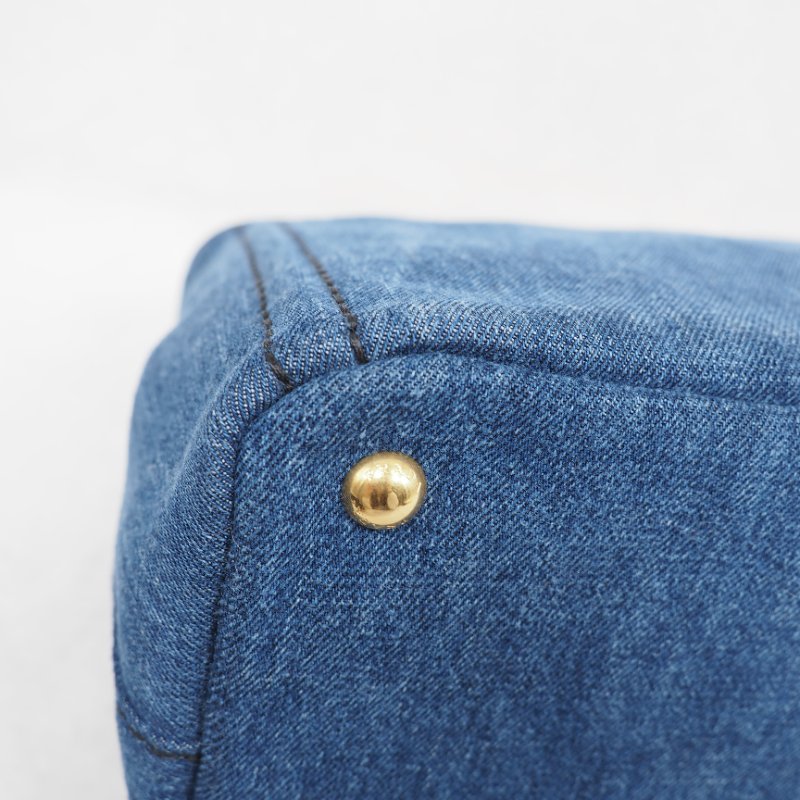 PRADA Canapa Denim 2way-8