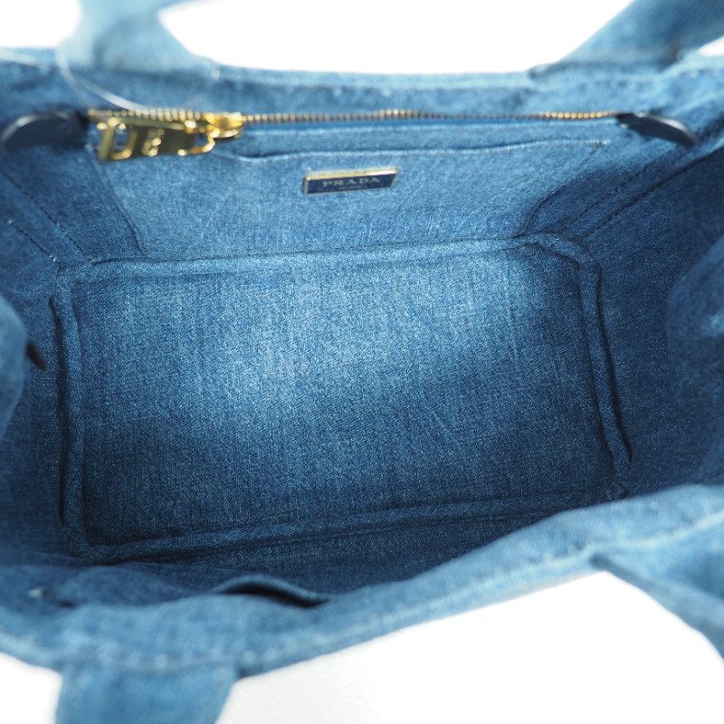 PRADA Canapa Denim 2way-10