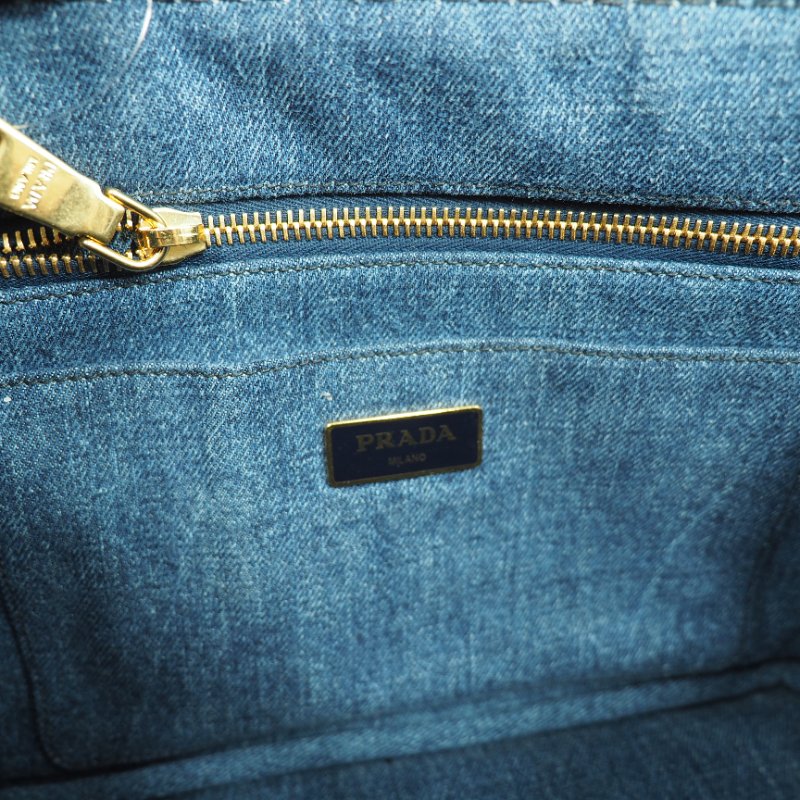 PRADA Canapa Denim 2way-11