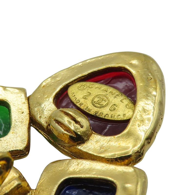 珍珠 金屬 垂墜耳環【CHANEL 香奈兒】-2