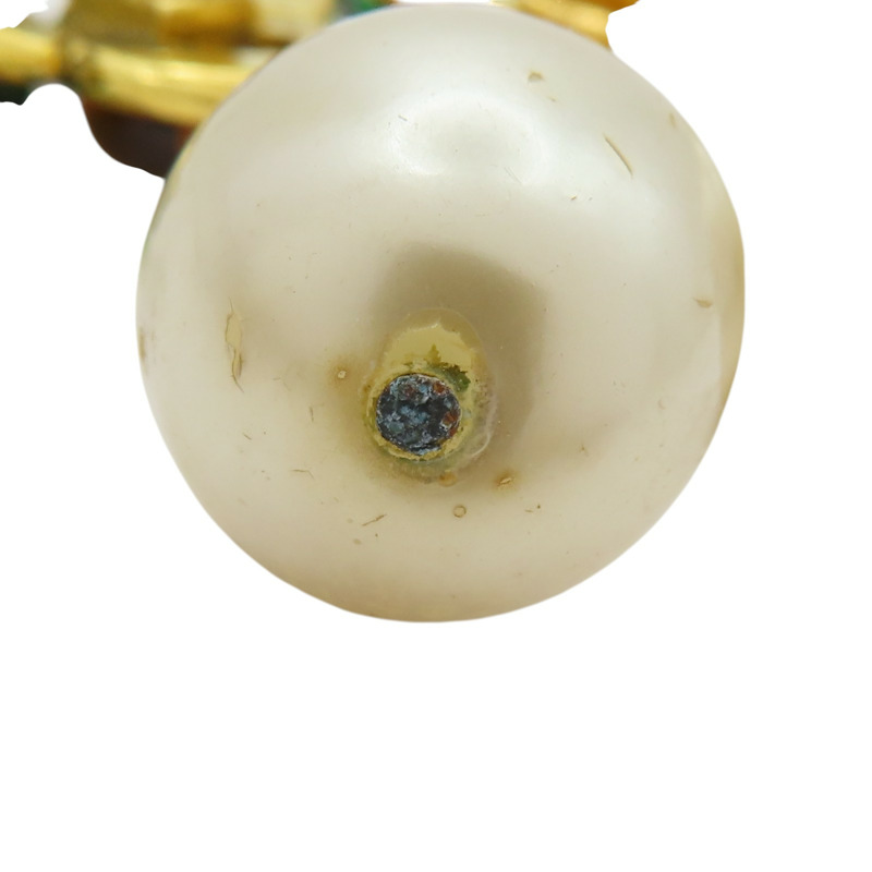 珍珠 金屬 垂墜耳環【CHANEL 香奈兒】-7