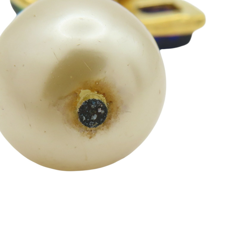 珍珠 金屬 垂墜耳環【CHANEL 香奈兒】-8