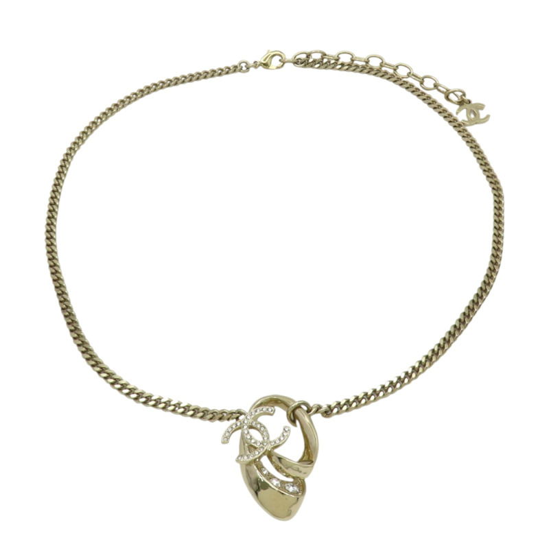 水晶 CC 金屬 項鍊【CHANEL 香奈兒】-1