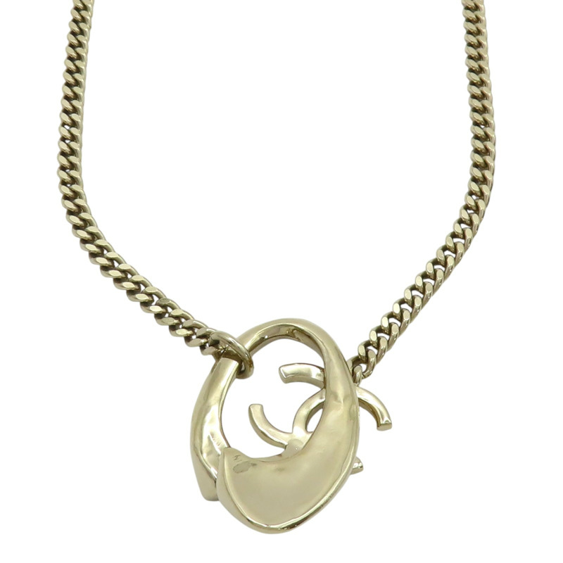 水晶 CC 金屬 項鍊【CHANEL 香奈兒】-3