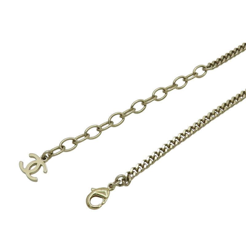 水晶 CC 金屬 項鍊【CHANEL 香奈兒】-4