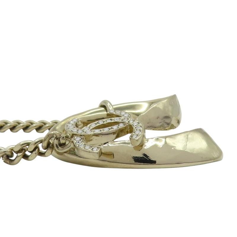 水晶 CC 金屬 項鍊【CHANEL 香奈兒】-6