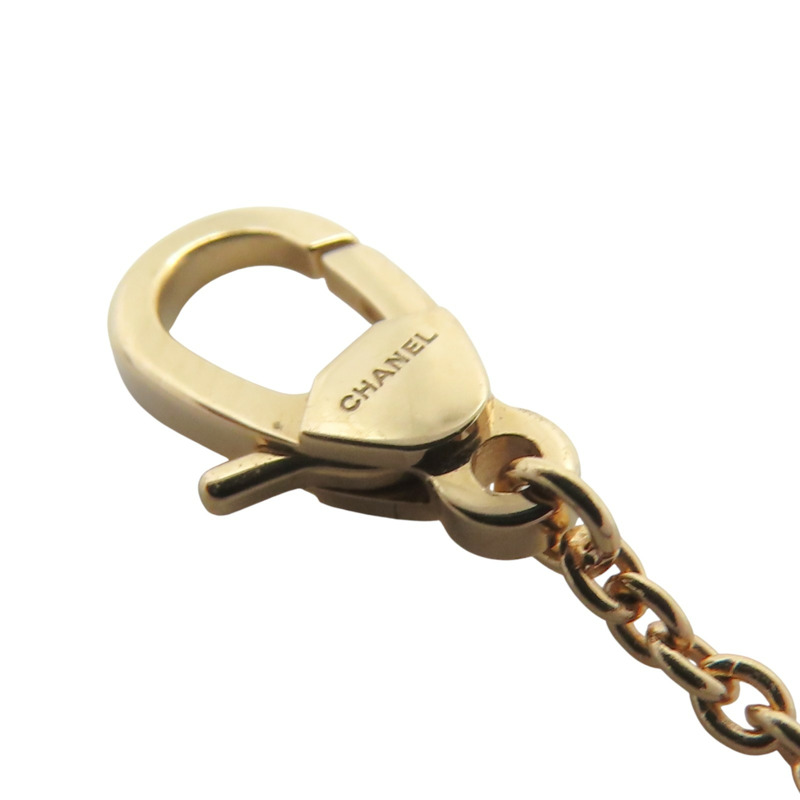 吊墜項鍊 菱格紋圖樣 18K米金 鑽石 J12102【CHANEL 香奈兒】 J12102-5