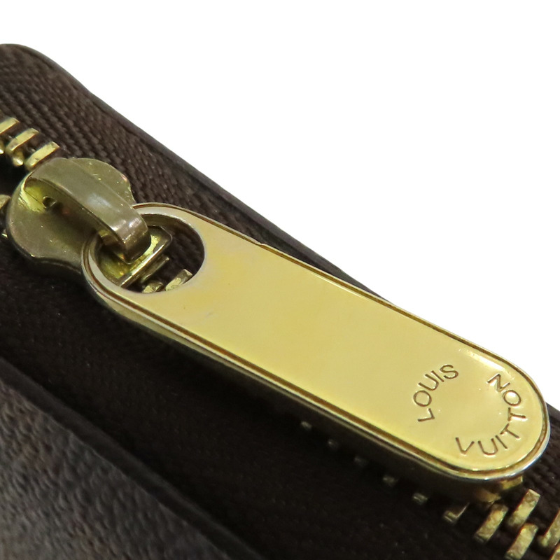 棕色 棋盤格帆布 零錢包 N63070【LOUIS VUITTON LV 路易威登】 N63070-15