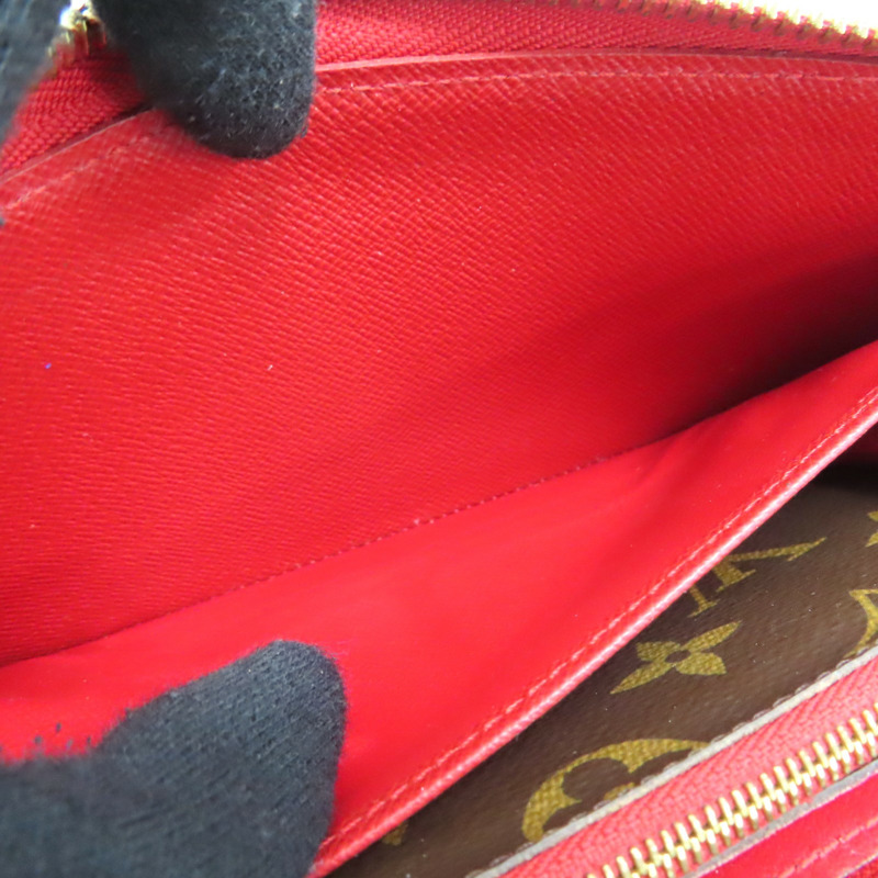 棕色 原花帆布 拉鍊長夾 M61854【LOUIS VUITTON LV 路易威登】 M61854-5