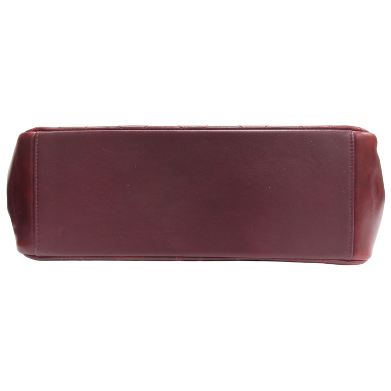 紅色 牛皮 兩用包 金釦【CHANEL 香奈兒】-3