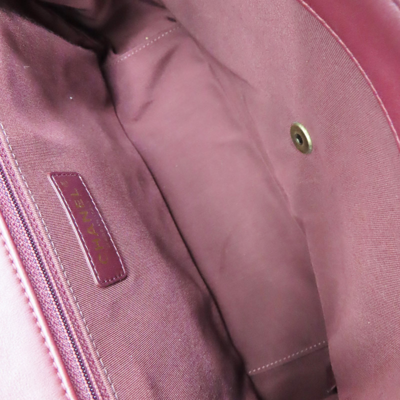 紅色 牛皮 兩用包 金釦【CHANEL 香奈兒】-4