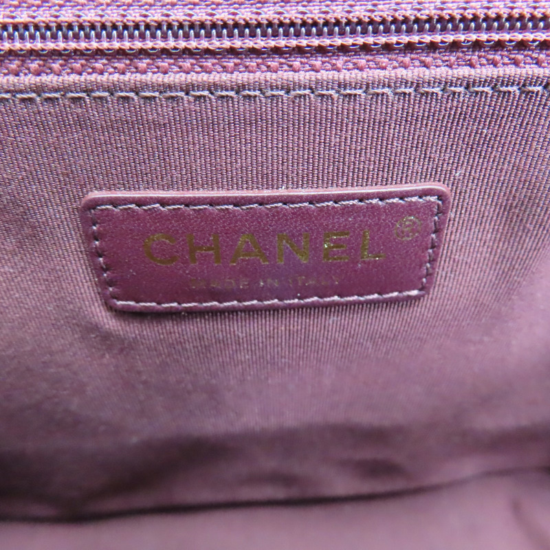 紅色 牛皮 兩用包 金釦【CHANEL 香奈兒】-5