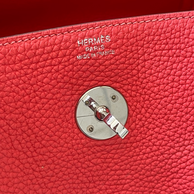 Hermes Lindy30 銀扣-12