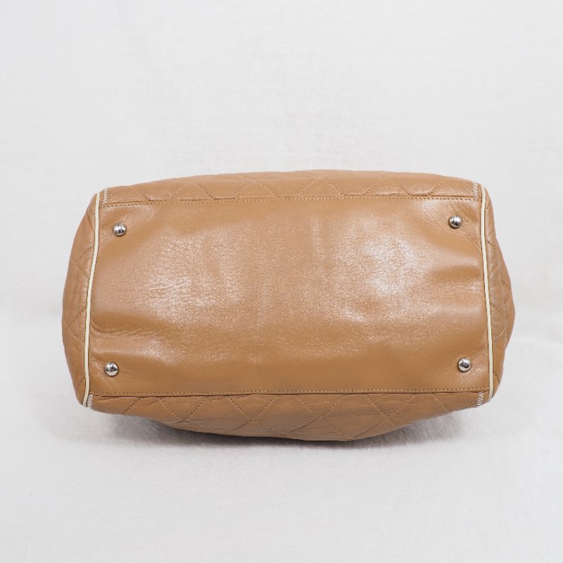 CHANEL 2.55 奶茶 Totebag-5