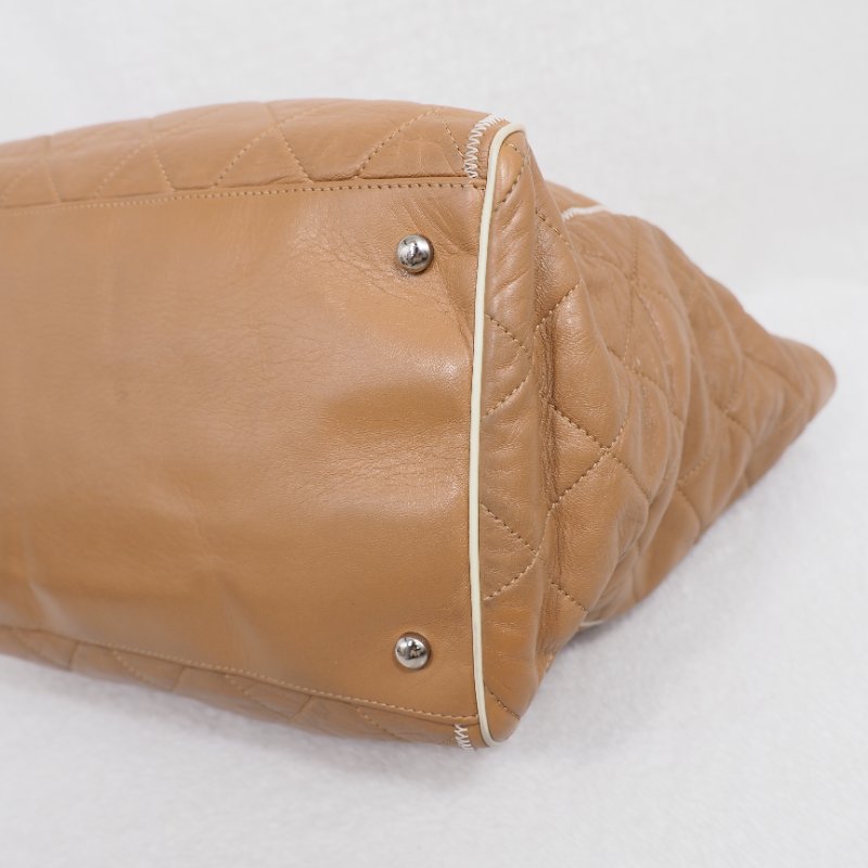 CHANEL 2.55 奶茶 Totebag-7