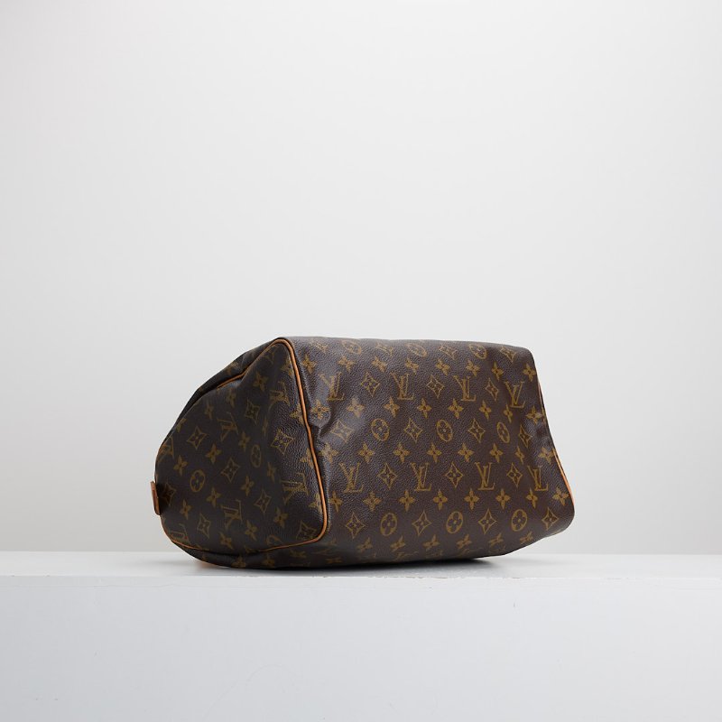 二手 lv speedy 30老花手提款-3